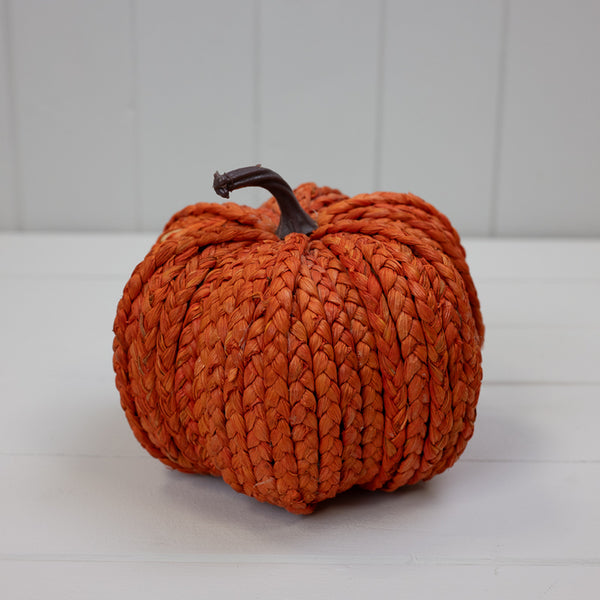 Wicker Pumpkin (17cm)-1