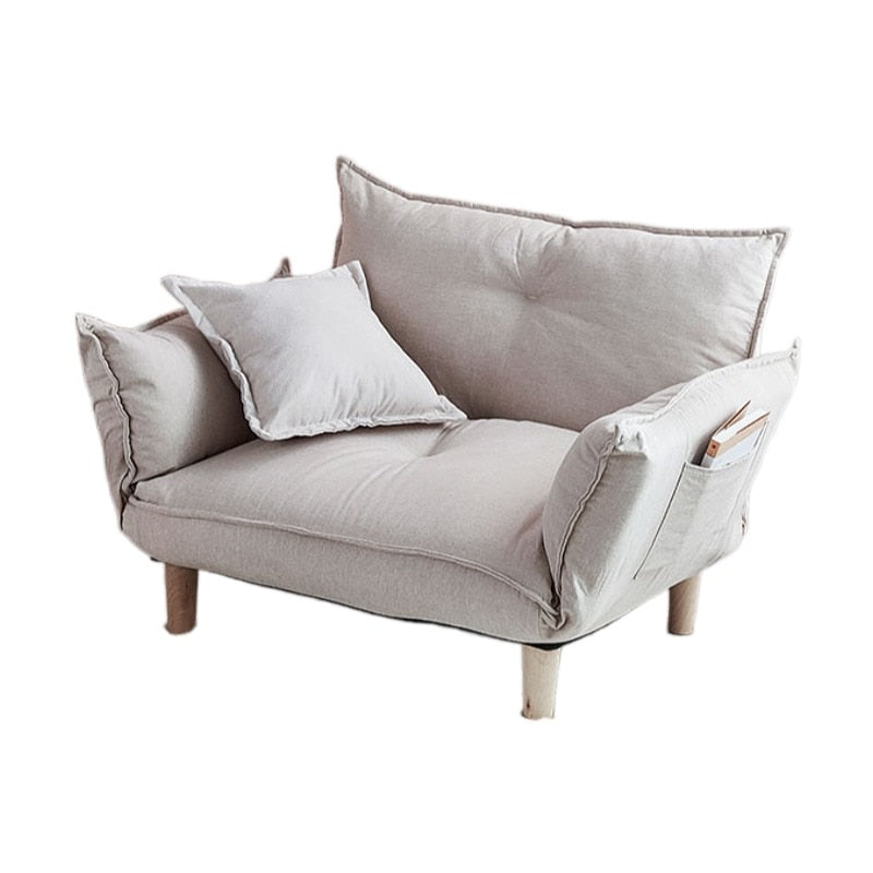 Convertible Sofa Couch with Adjustable Backrest and Armrests-0