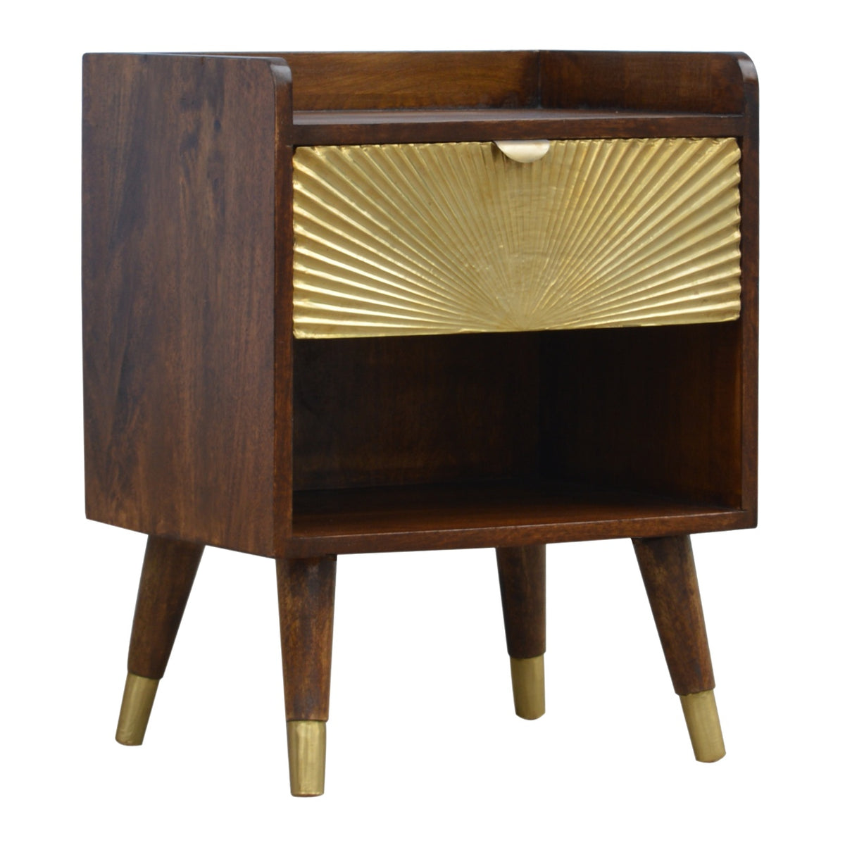 Manila Gold 1 Drawer Nightstand wholesalers-1