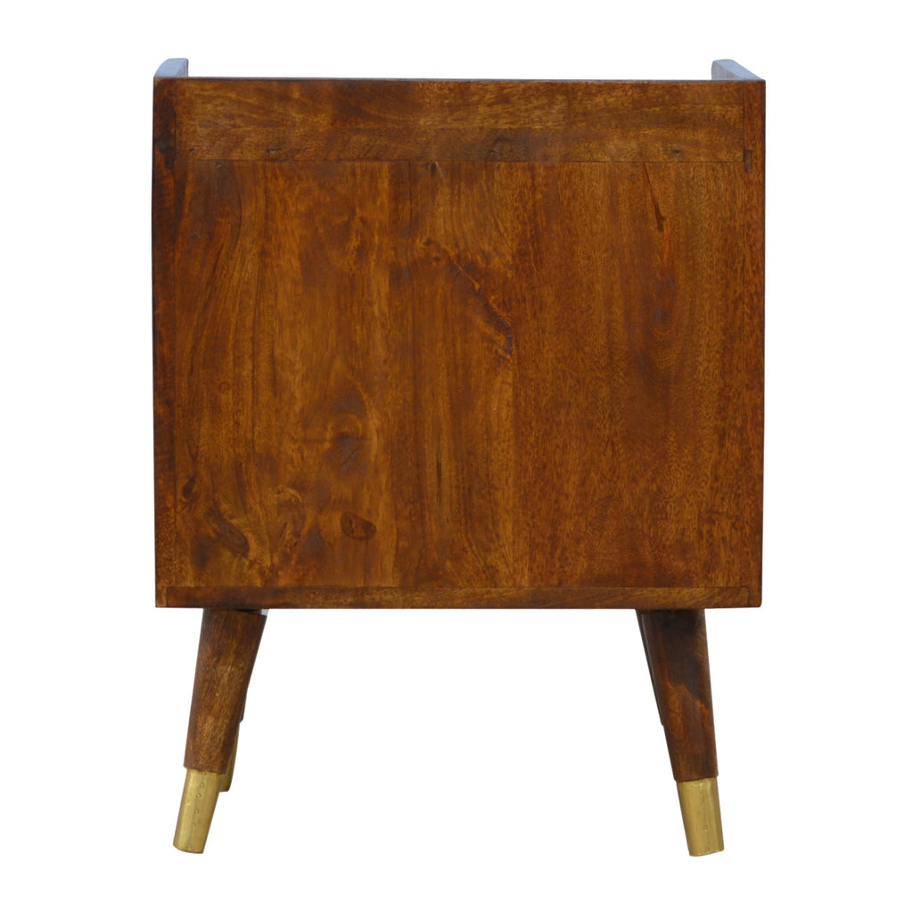 bulk Manila Gold 1 Drawer Nightstand for resale-8