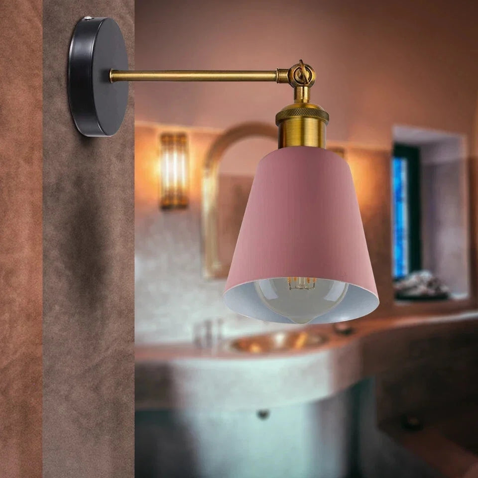 Industrial  Metal Wall Mounted Wall lamp Fitting E27 Wall Lighting Fixture ~6212-1