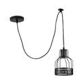 Industrial Spider Pendant Light Adjustable Multi Arm E27 Cage~6139-5