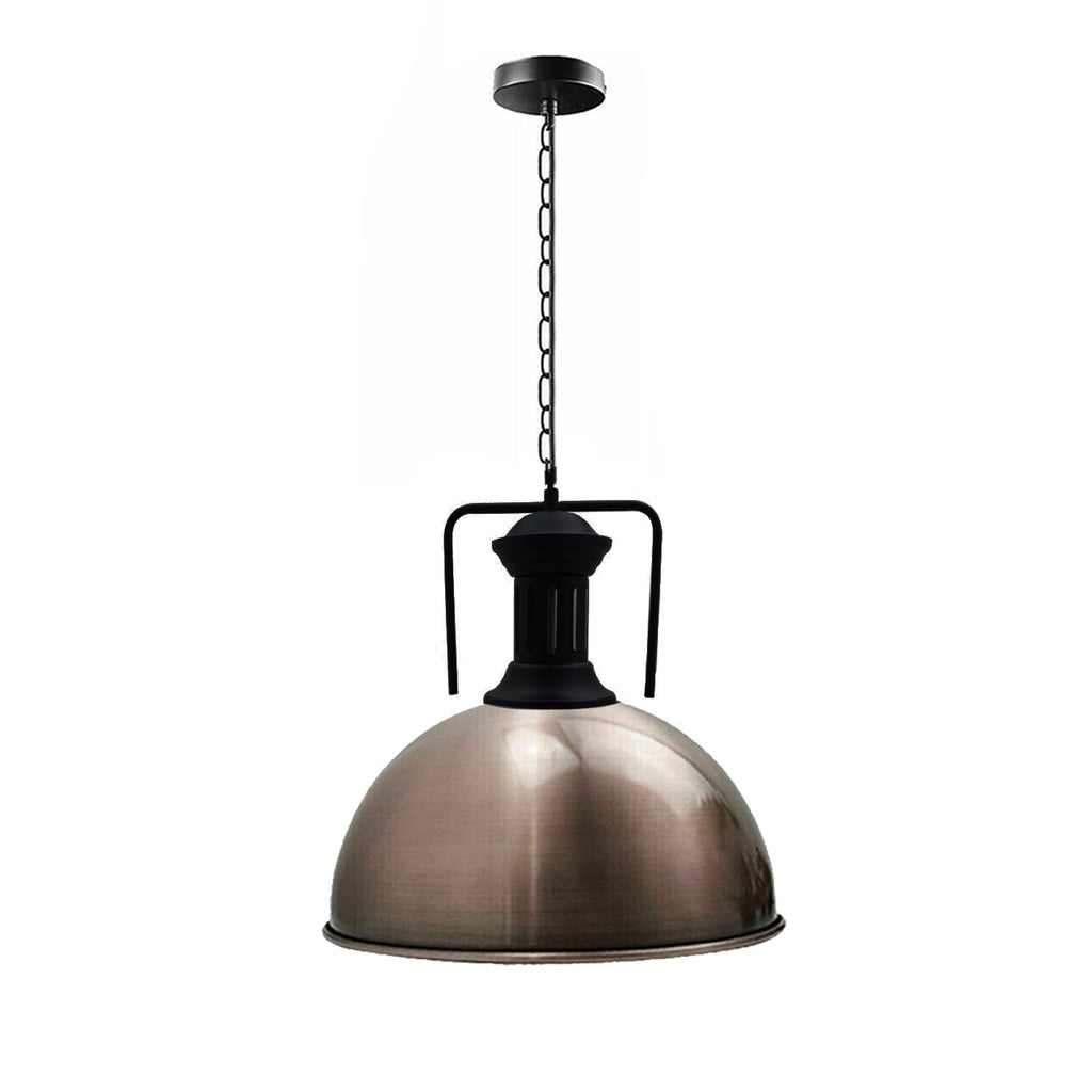 Modern Fashion Industrial Metal Shade Loft Cafe Pendant Light FREE bulb Ceiling Lamp New~2255-7